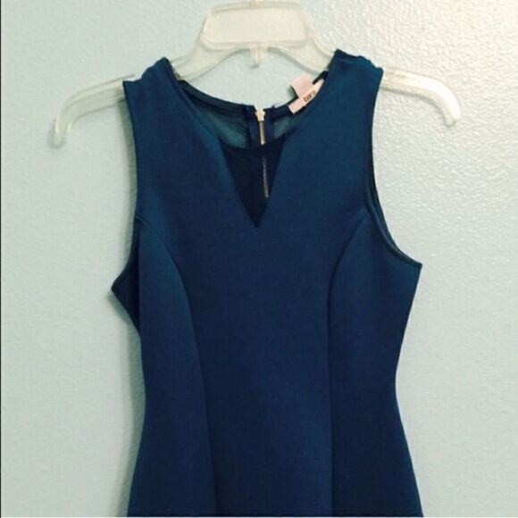 NWT BAR III Cerulean eyelet A-line tank dress lace - Picture 4 of 4